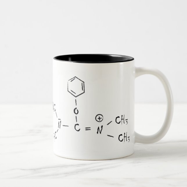 Caneca De Café Em Dois Tons benzotriazoliltetrametiluronio (Direita)