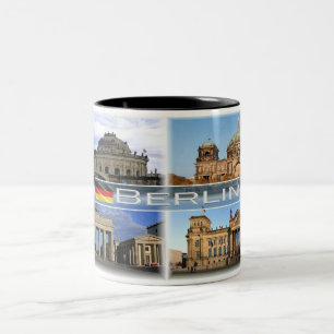 Caneca De Café Em Dois Tons Berlim -