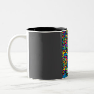 Caneca De Café Em Dois Tons Berlin Alemanha City Map Pop Art Alemanha Abstrato