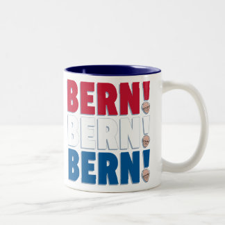 Caneca De Café Em Dois Tons Bern Bern Bern Bernie Sanders