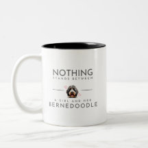 Bernedoodle - Mug de dois tons