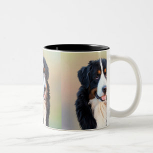 Caneca De Café Em Dois Tons Berner Sennenhund