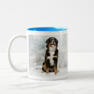 Caneca De Café Em Dois Tons Bernese Mt. Dog Mug