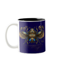 Besouro Escarabeu Mecânico Steampunk do Antigo Egi