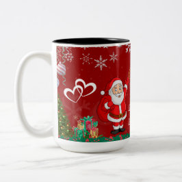 Caneca De Café Em Dois Tons Best Wishes New Year Cup