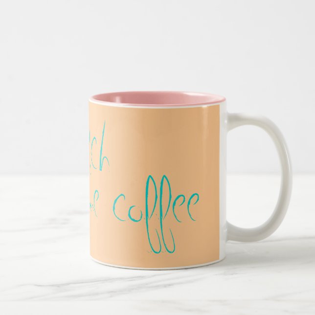 Caneca De Café Em Dois Tons Betch, obtem-me algum café (Direita)