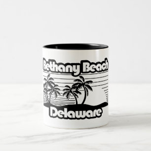 Caneca De Café Em Dois Tons Bethany Beach Delaware
