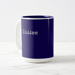 Caneca De Café Em Dois Tons Beverage