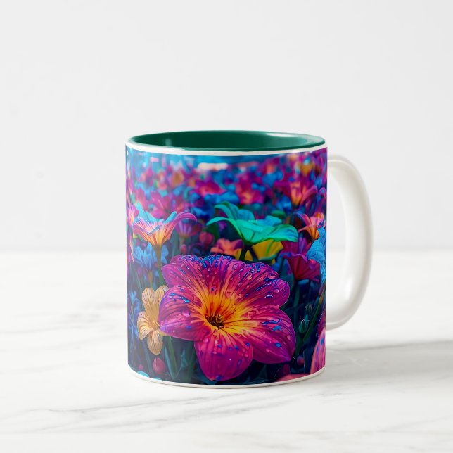 Caneca De Café Em Dois Tons Beyond Colourful (Frente Esquerda)