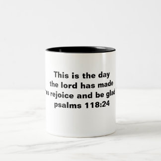 Caneca De Café Em Dois Tons Bíblia