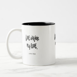 Caneca De Café Em Dois Tons Bíblia Verse Mug Christian Mug