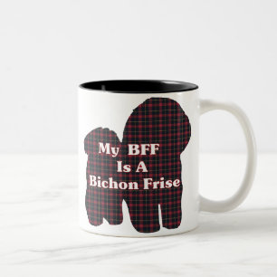 Caneca De Café Em Dois Tons Bichon Frise BFF Mug