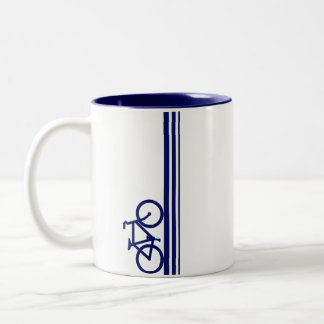 Caneca De Café Em Dois Tons Bicicleta