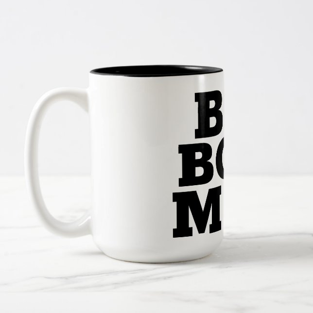 Caneca De Café Em Dois Tons Big Boss Man (Esquerda)