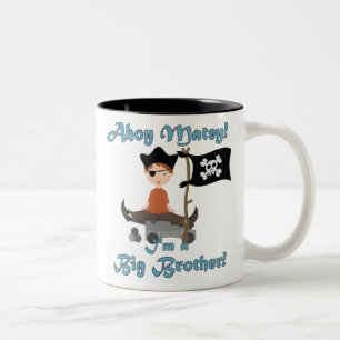 Caneca De Café Em Dois Tons Big brother do pirata
