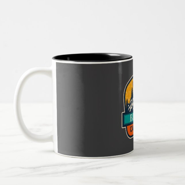 Caneca De Café Em Dois Tons Big Sur california (Esquerda)