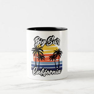 Caneca De Café Em Dois Tons Big Sur California