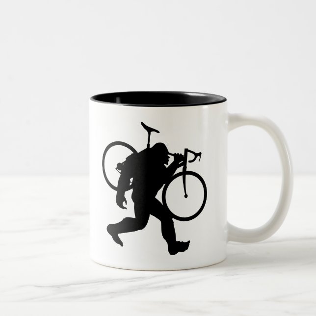 Caneca De Café Em Dois Tons Bigfoot Cyclocross (Direita)