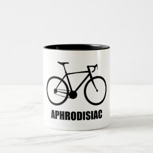 Caneca De Café Em Dois Tons Bike Afrodisíaco