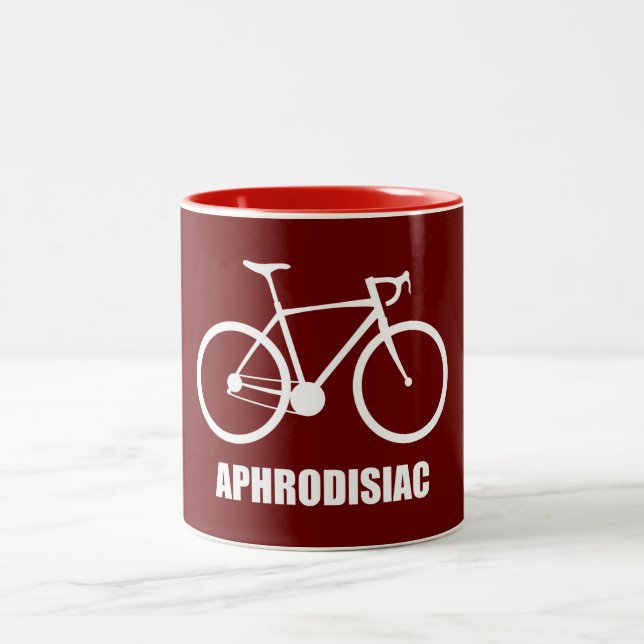 Caneca De Café Em Dois Tons Bike Aphrodisiac (Centro)