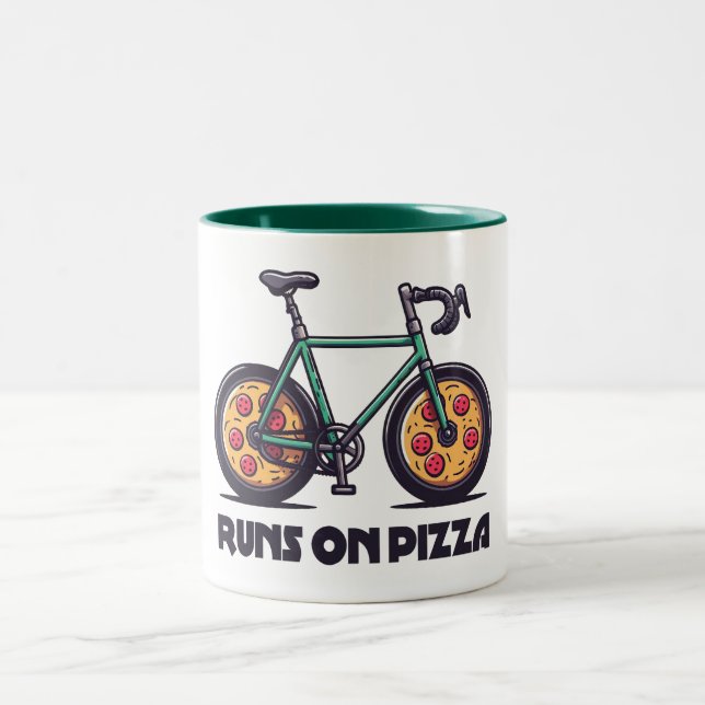 Caneca De Café Em Dois Tons Bike Funciona Na Pizza (Centro)