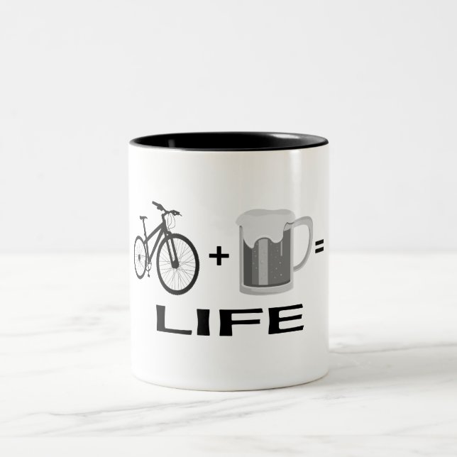 Caneca De Café Em Dois Tons Bikes & Beer! (Centro)