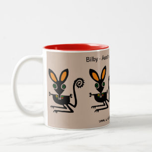 Caneca De Café Em Dois Tons BILBY - Mug