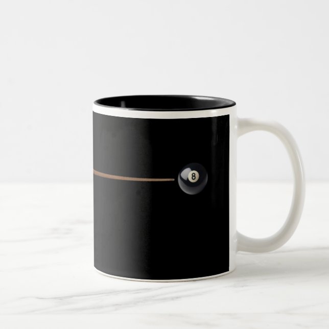 Caneca De Café Em Dois Tons Billiard Mug (Direita)