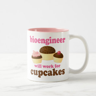 Caneca De Café Em Dois Tons Bioengineer engraçado
