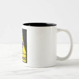 Caneca De Café Em Dois Tons Biohazard
