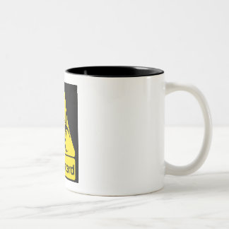 Caneca De Café Em Dois Tons Biohazard