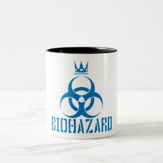 CANECA DE CAFÉ EM DOIS TONS BIOHAZARD(青)