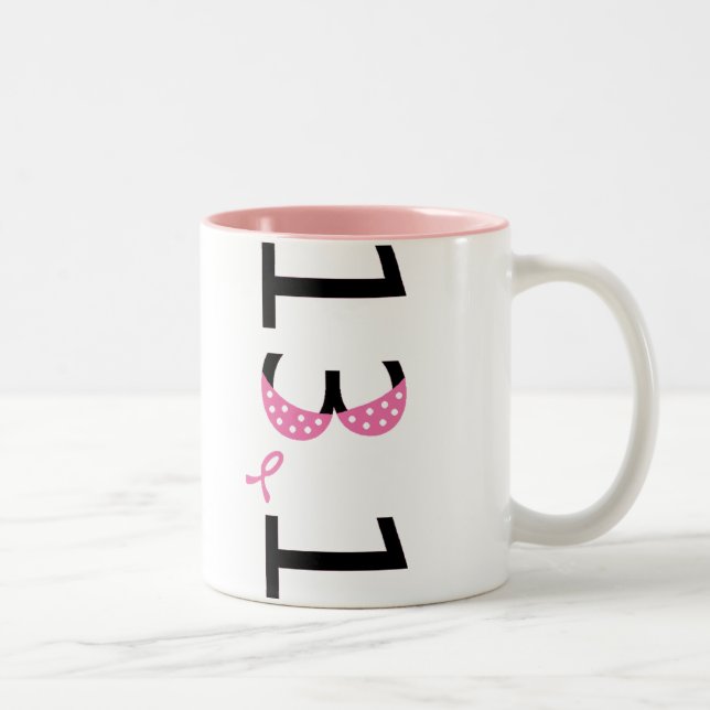 Caneca De Café Em Dois Tons biquini 13,1: VERTICAL (Direita)