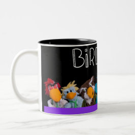 Caneca De Café Em Dois Tons Bird Call Mug