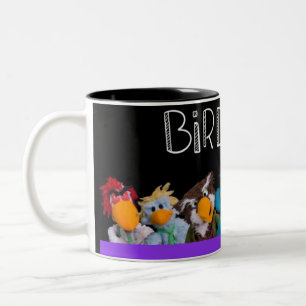 Caneca De Café Em Dois Tons Bird Call Mug