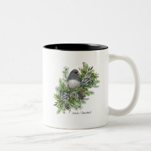 Caneca De Café Em Dois Tons Bird Mug Junco/Snowbird