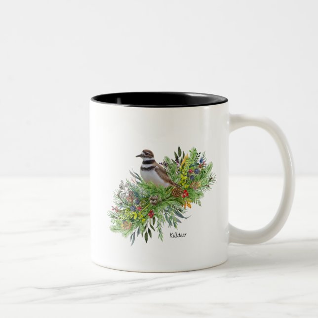 Caneca De Café Em Dois Tons Bird Mug Killdeer (Direita)