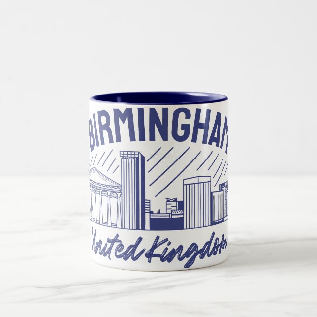 Caneca De Café Em Dois Tons Birmingham (Centro)