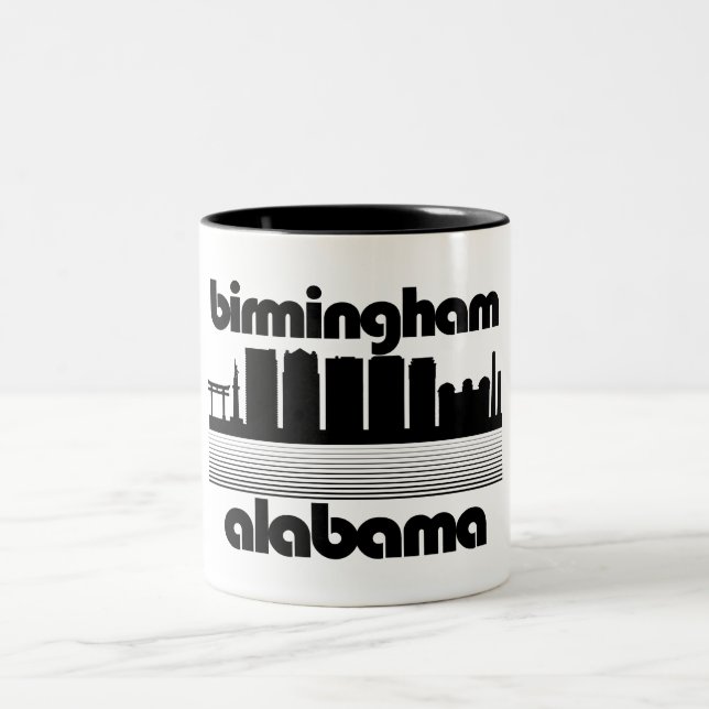 Caneca De Café Em Dois Tons Birmingham, Alabama (Centro)