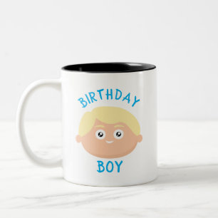 Caneca De Café Em Dois Tons Birthday Boy