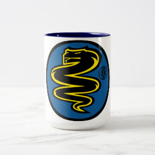 Caneca De Café Em Dois Tons Biscione Nerazzurro - Mug