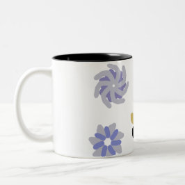Caneca De Café Em Dois Tons Biscoito de Gengibre Alegre