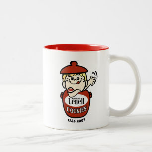 Caneca De Café Em Dois Tons Biscoitos de Maurício Lenell, Chicago, IL