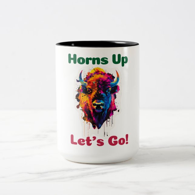 Caneca De Café Em Dois Tons Bison (Centro)