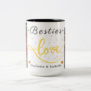 Caneca De Café Em Dois Tons Bisties Adoram Mug De Café - Bonita Oferta De Melh