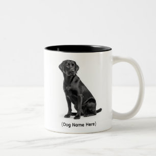 Caneca De Café Em Dois Tons Black Lab Personalizado “Eu Te Possuo”