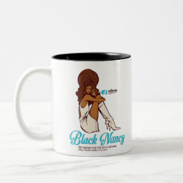 CANECA DE CAFÉ EM DOIS TONS BLACK NANCY