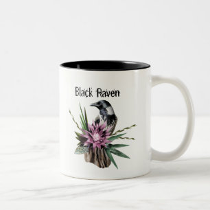 Caneca De Café Em Dois Tons Black Raven