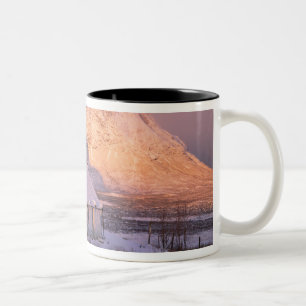 Caneca De Café Em Dois Tons Blackrock Cottage, Glencoe, Highlands, Escócia 2