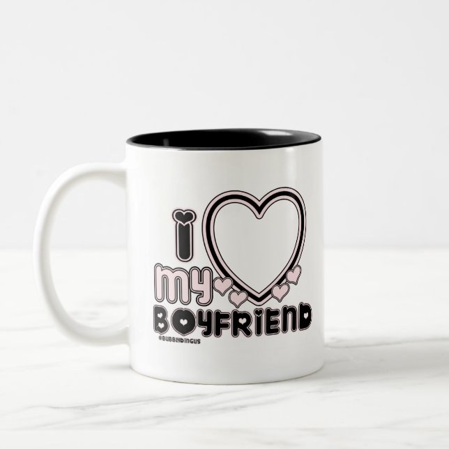 CANECA DE CAFÉ EM DOIS TONS BLCK ILY BF (Esquerda)